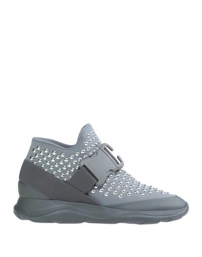 Shop Christopher Kane Sneakers In Grey