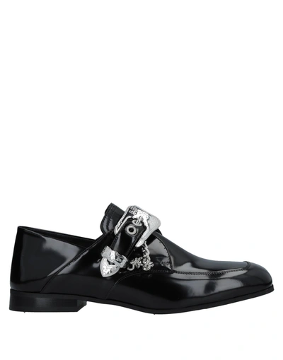 Shop Mcq By Alexander Mcqueen Loafers In Black