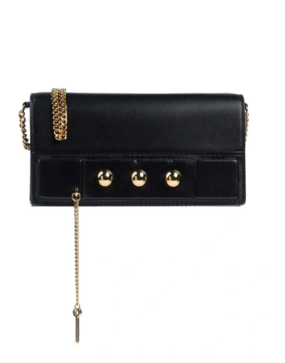 Shop Anthony Vaccarello Handbag In Black