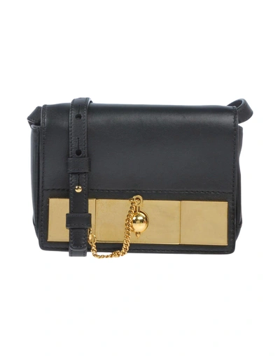 Shop Anthony Vaccarello Handbag In Black