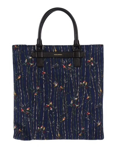 Shop Dolce & Gabbana Handbag In Dark Blue