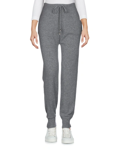 Shop Agnona Casual Pants In Grey
