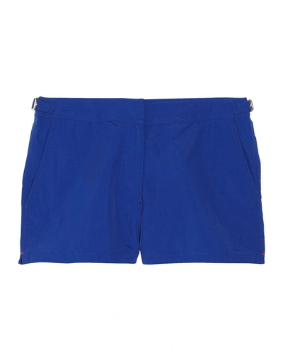 Shop Orlebar Brown Shorts In Bright Blue