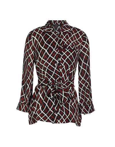 Shop Gucci Patterned Shirts & Blouses In Black