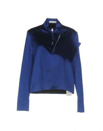 Shop Jw Anderson Blouse In Bright Blue