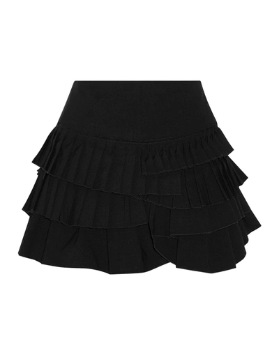Shop Isabel Marant Mini Skirt In Black