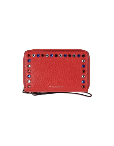 Shop Marc Jacobs Wallets In Red