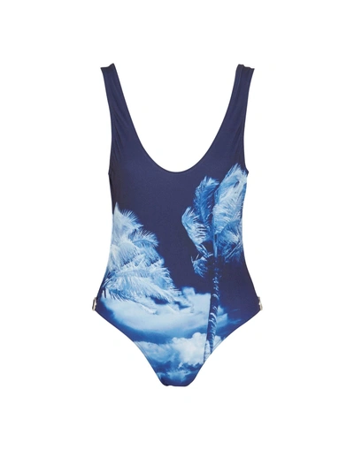 Shop Orlebar Brown One-piece Swimsuits In Blue