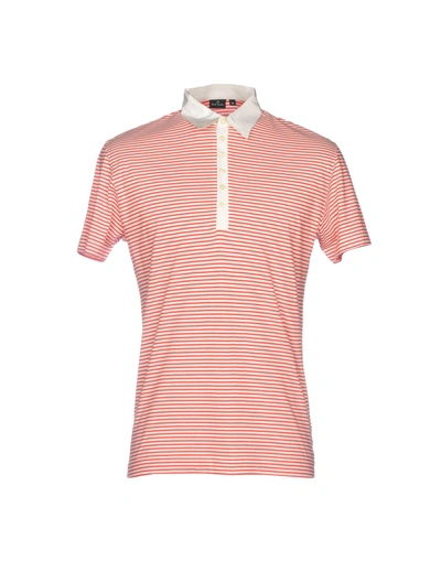 Shop Ps By Paul Smith Polo Shirts In Red