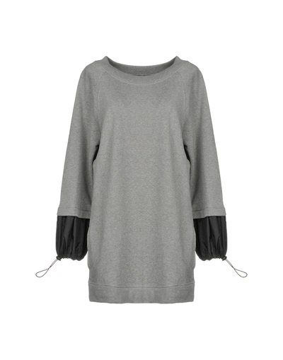 Shop Boutique Moschino Sweatshirt In Grey