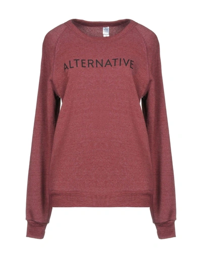 Shop Alternative &reg; Sweatshirts In Garnet