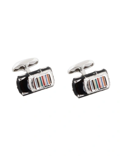 Shop Paul Smith Cufflinks And Tie Clips In Silver