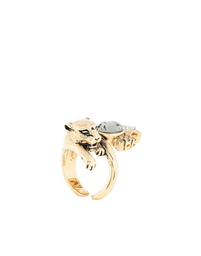 Shop Roberto Cavalli Ring In Gold