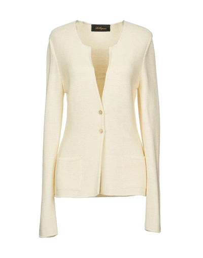 Shop Les Copains Suit Jackets In Ivory