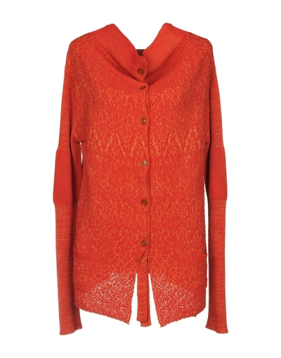 Shop Vivienne Westwood Cardigan In Red