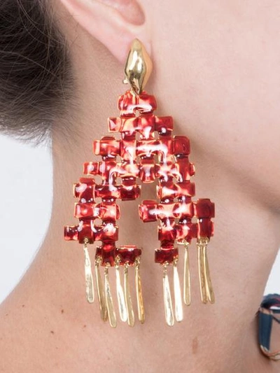 Shop Aurelie Bidermann Lhd X  Clip Earrings