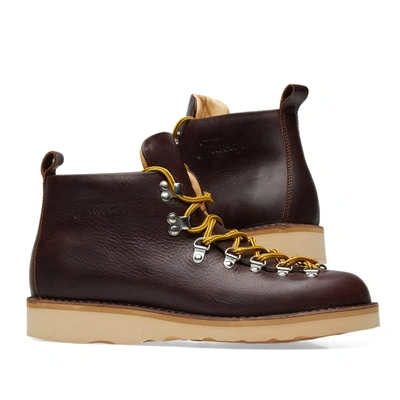 Shop Fracap M120 Natural Vibram Sole Scarponcino Boot In Brown