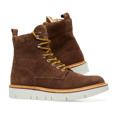 Shop Fracap Z525 Explorer Zig-zag Guardolo Boot In Brown