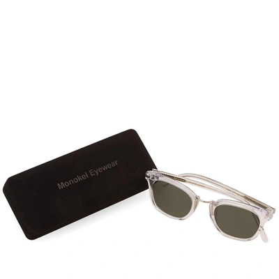 Shop Monokel Ando Sunglasses In Green