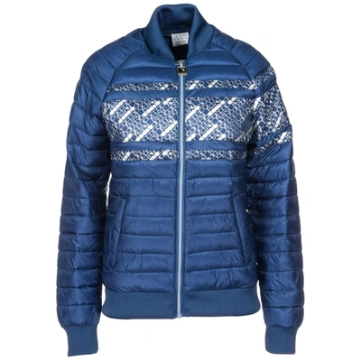 Shop Diadora Women's Outerwear Jacket Blouson In Blue