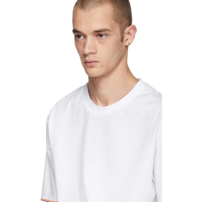 Shop Loewe White Past Present Future Lamp T-shirt In 2016.white