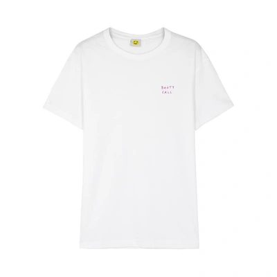 Shop Yeah Right Nyc Booty Call White Cotton T-shirt