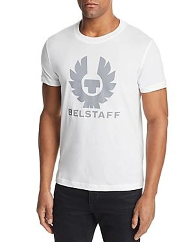 Shop Belstaff Cranstone Graphic Tee In White