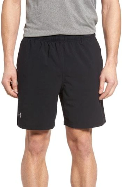 Shop Under Armour Launch Running Shorts In Black