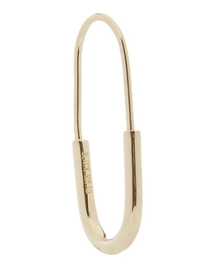 Shop Maria Black Gold-plated Chance Mini Earring