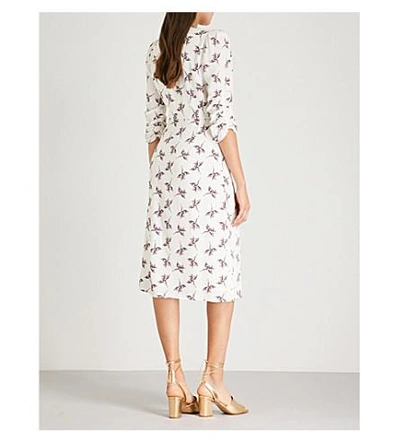 Fanny Crepe Dress In Ecru