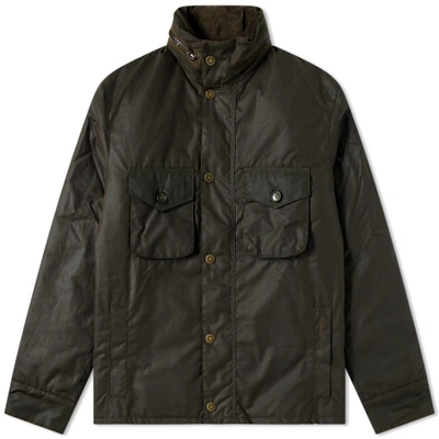 Barbour Netherley Wax Jacket In Green | ModeSens