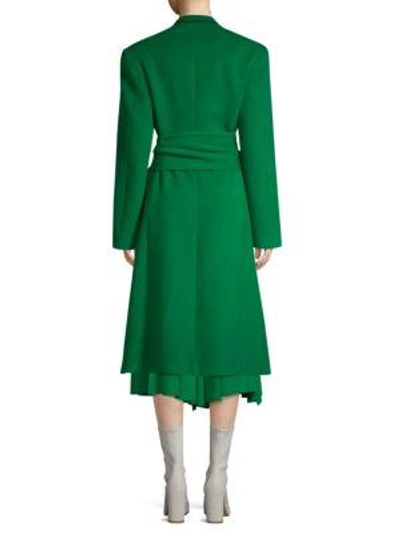 Shop Maggie Marilyn Trust Your Instincts Coat In Bright Green