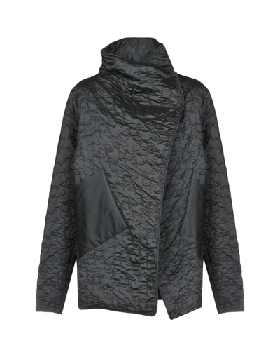 Shop Malloni Jacket In Steel Grey