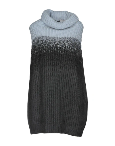 Shop Brunello Cucinelli Cape In Steel Grey