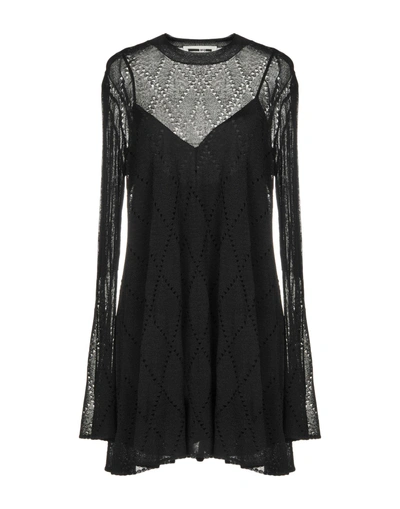 Shop Mcq By Alexander Mcqueen Short Dresses In Black