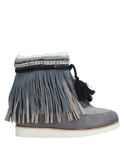Shop Dolfie Ankle Boot In Grey