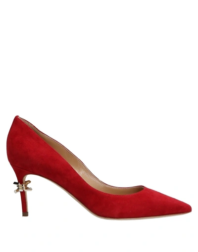 Shop Dsquared2 Pump In Brick Red