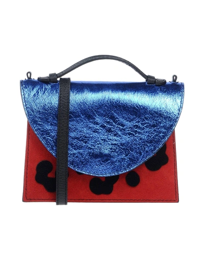 Shop Imemoi Handbag In Blue