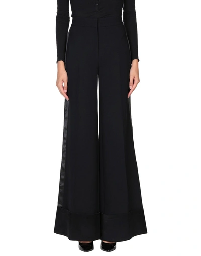 Shop Victoria Victoria Beckham Casual Pants In Black