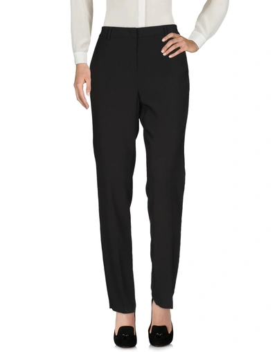Shop Hanita Woman Pants Black Size 2 Polyester, Elastane
