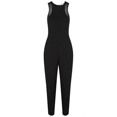 Shop Stella Mccartney Black Stretch-knit Jumpsuit