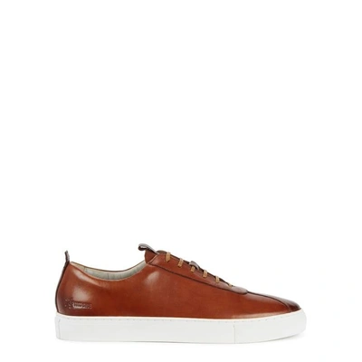 Shop Grenson Sneaker 1 Brown Leather Trainers In Tan