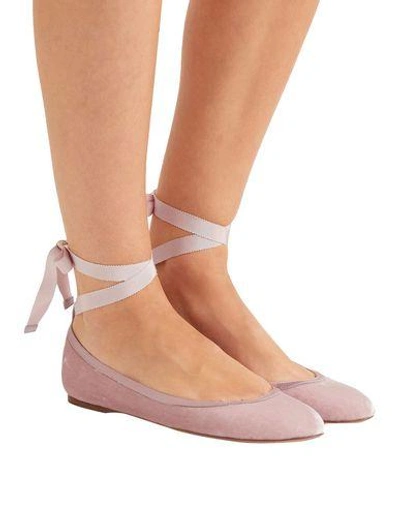 Shop Aerin Ballet Flats In Pink