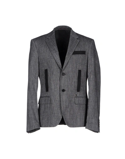 Shop Bikkembergs Suit Jackets In Black