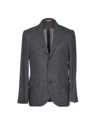 Shop Brunello Cucinelli Blazer In Lead