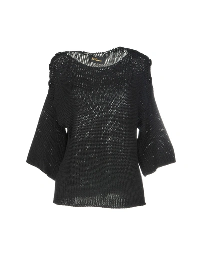 Shop Les Copains Sweater In Black