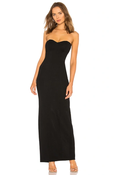 Shop Nbd Sally Gown In Black