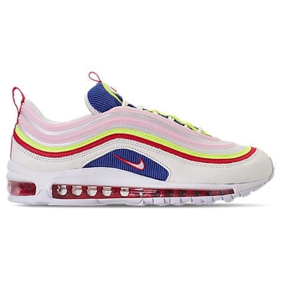 Shop Nike Women's Air Max 97 Se Casual Shoes, Pink