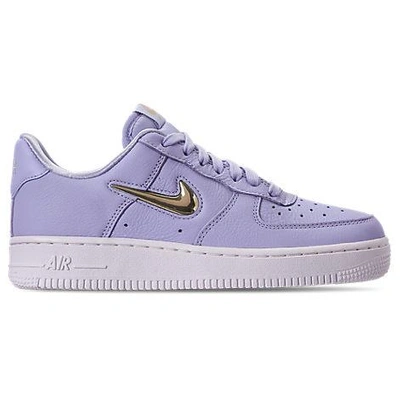 Shop Nike Women's Air Force 1 '07 Premium Lx Casual Shoes, Blue