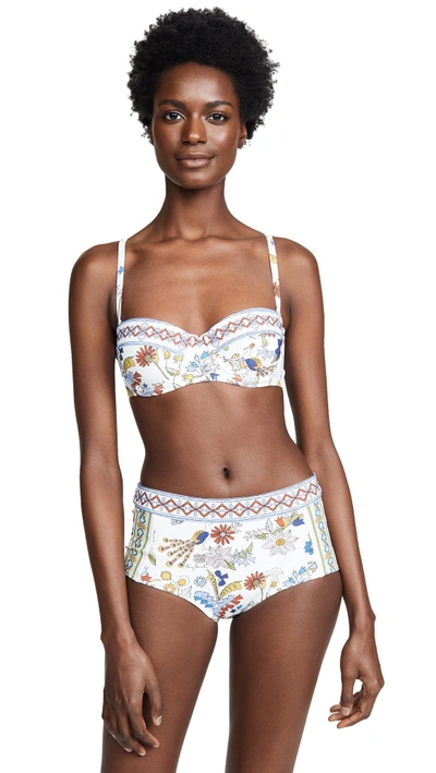 Shop Tory Burch Meadow Folly Bikini Top